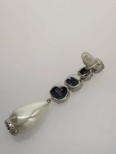 Orecchini gucci argento pietra - orecchini,