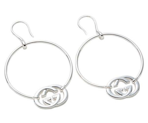 Orecchini donna gucci argento - orecchini,