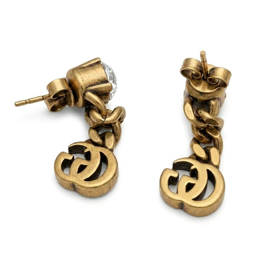 Gucci cristallo doppia oro - g,