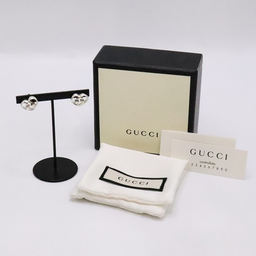 Gucci sv925 orecchini incastro - gucci,