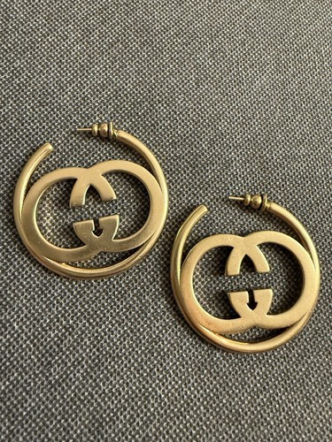 Gucci orecchini cerchio - a,