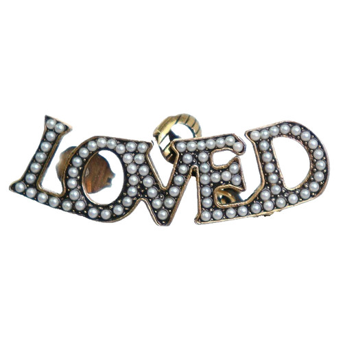 Gucci loved orecchino singolo - loved,