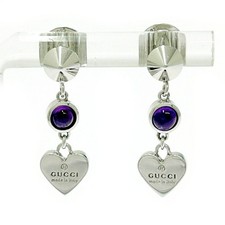 Orecchini Gucci cuore ametista